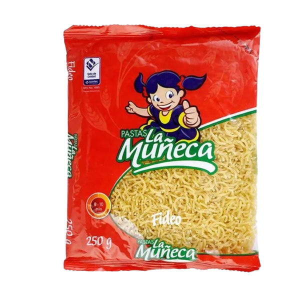 PASTA LA MUÑECA250G FIDEO